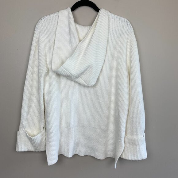 Anthropologie Cotton Blend Hooded Sweater - Picture 11 of 11